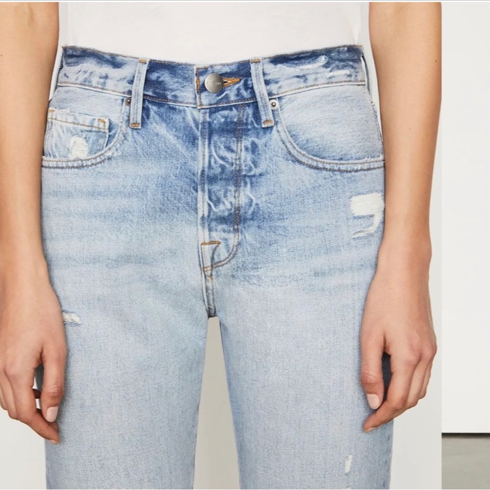 FRAME Denim Le Garcon Crop in Clash CURRENT FRAME BEST SELLER Style - Picture 3 of 9